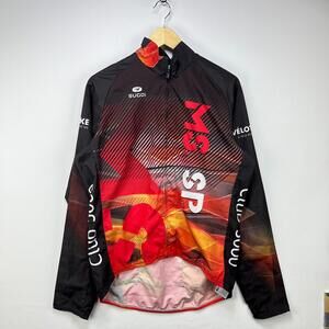 Vintage Sugoi Cycling Jacket Size Large Bicycle Jersey MS SP